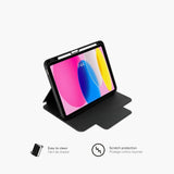 SafeCase Click Royal Black NCO para iPad (2024)