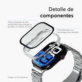 Case NCO ClearCase Crystal para Apple Watch Series 11 / 10 - 46mm - Transparente