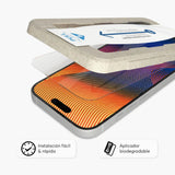 Protector de Pantalla NCO GlassGuard ion+ para iPhone 17 Air - Transparente