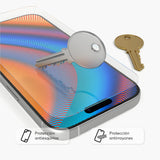 Protector de Pantalla NCO GlassGuard ion+ para iPhone 17 Pro - Transparente