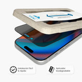 Protector de Pantalla NCO GlassGuard Privacy para iPhone 17 Pro - Negro