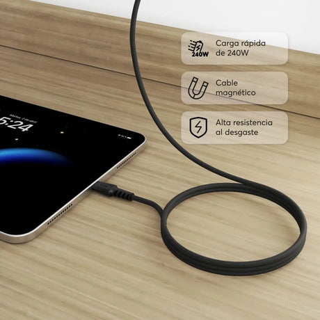 Cable_PowerForce_NCO_USB-C_a_USB-C_Posición_2_iShop_El_Salvador
