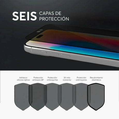 Protector_de_Pantalla_NCO_GlassGuard_Privacy_para_iPhone_18_Pro_Max_Negro_Imagen_posicion_4_iShop_El_Salvador