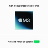 MacBook Air 15 con Chip M3 (Teclado Inglés)