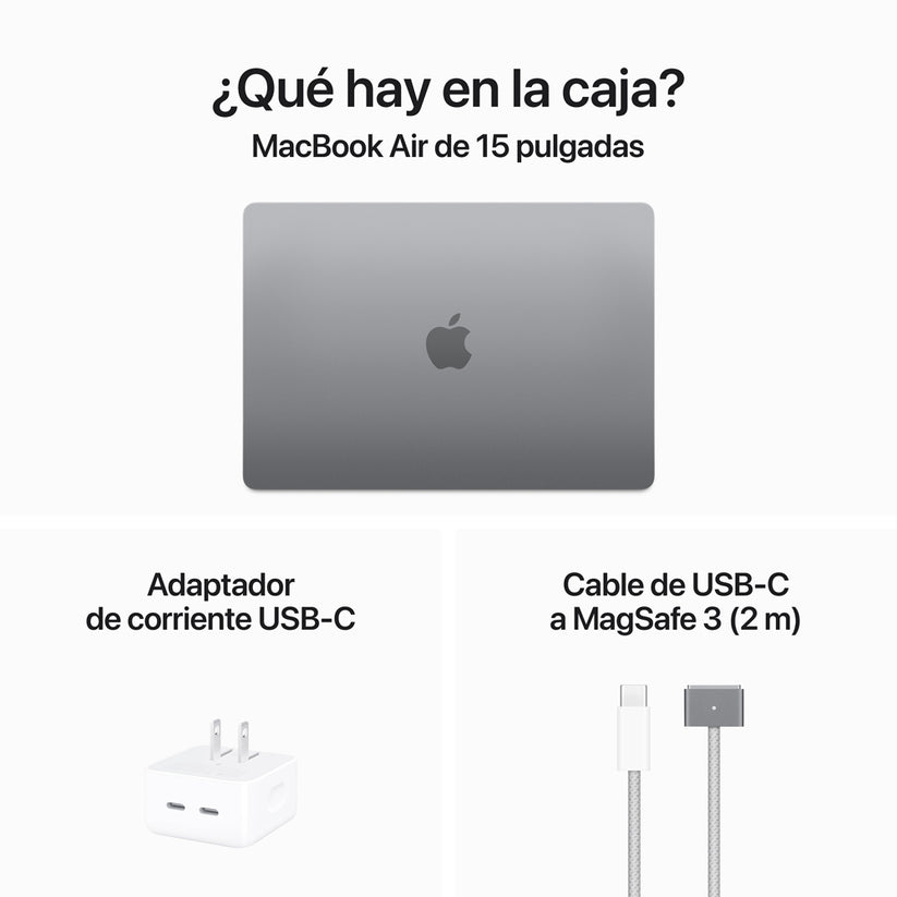 MacBook Air 15 con Chip M3 (Teclado Inglés)