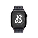 Correa loop deportiva Nike negra/azul para caja de 42 mm