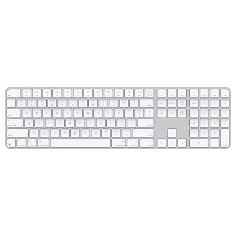 Magic Keyboard con Touch ID y Teclado Numérico para modelos de Mac con Apple silicon (USB–C) - Inglés (EE. UU.) - Blanco