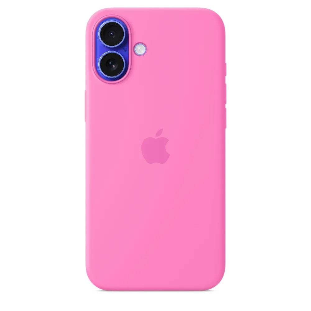Case de Silicona Apple para iPhone 16 Plus con MagSafe - Peonía