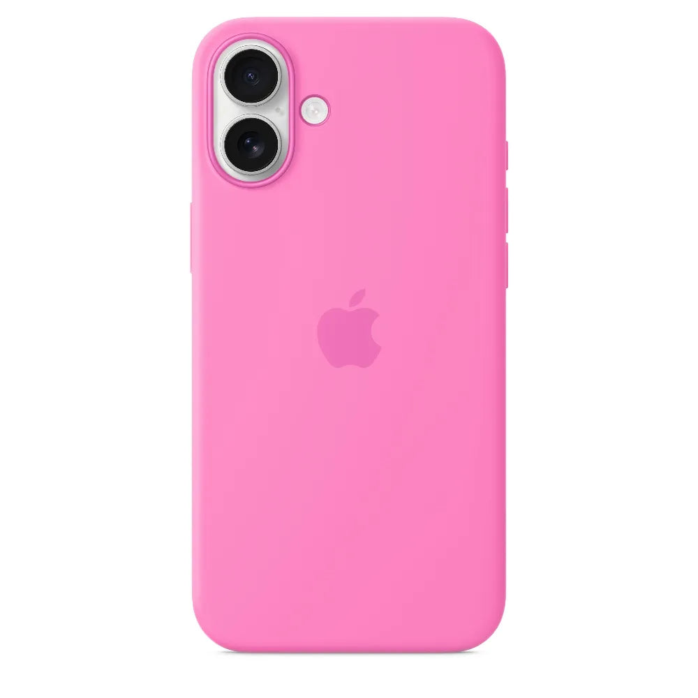 Case de Silicona Apple para iPhone 16 Plus con MagSafe - Peonía
