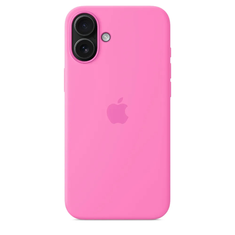 Case de Silicona Apple para iPhone 16 Plus con MagSafe - Peonía