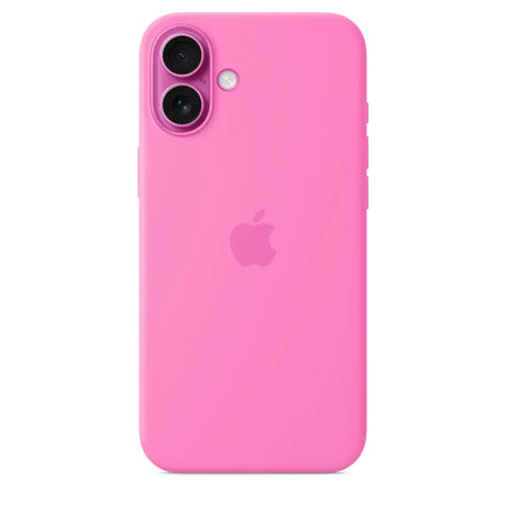 Case de Silicona Apple para iPhone 16 Plus con MagSafe - Peonía