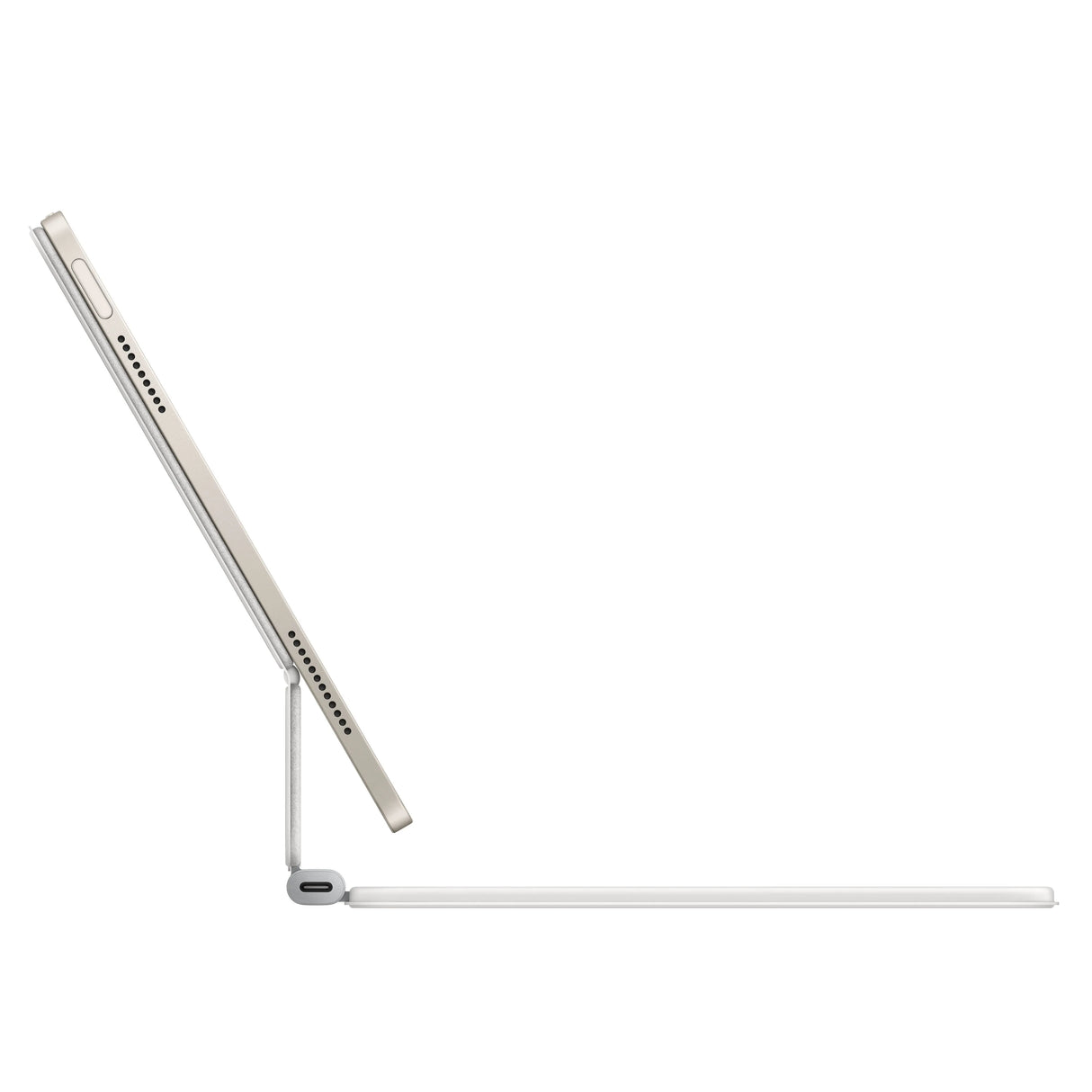 Magic Keyboard para el iPad Air de 11 pulgadas (M3) – Inglés (EE.UU.) – Blanco