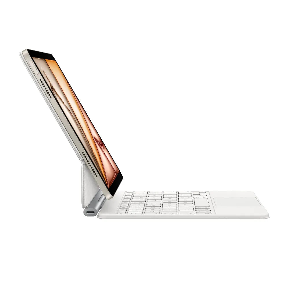 Magic Keyboard Apple para el iPad Air de 11 pulgadas (M3) – Español – Blanco
