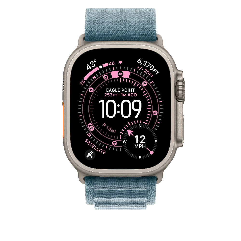 Correa Loop Alpine para el Apple Watch - Acabado titanio natural