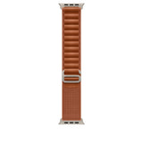 Correa_Alpine_para_Apple_Watch_Acabado_titanio_natural_Posición_4_iShop_El_Salvador
