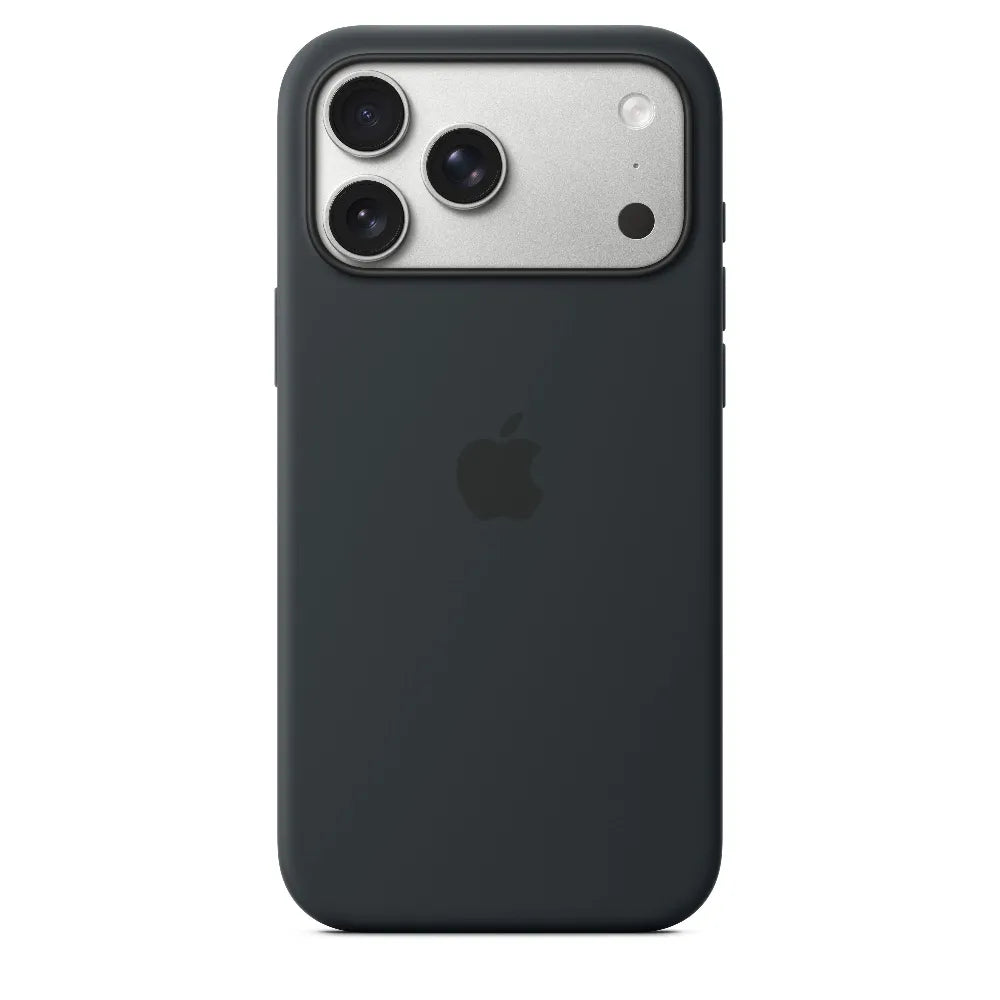 Case de Silicona Apple para iPhone 17 Pro Max con MagSafe - Negro