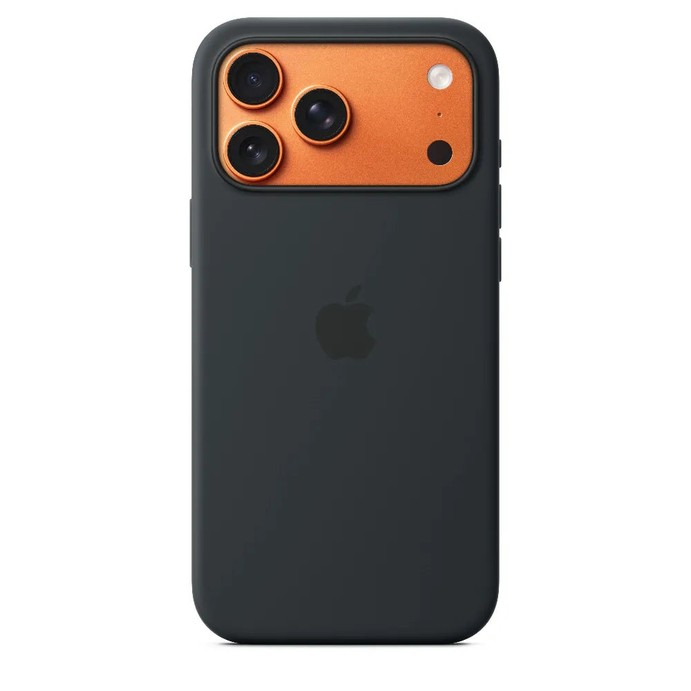 Case de Silicona Apple para iPhone 17 Pro Max con MagSafe - Negro