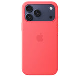 Funda de silicón con MagSafe para el iPhone 17 Pro Max – Color guayaba brillante