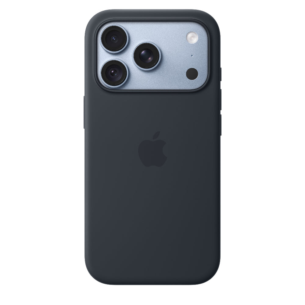 Funda_de_Silicon_con_MagSafe_para_el_iPhone_18_Pro_Azul_Marino_Imagen_posicion_1_iShop_El_Salvador