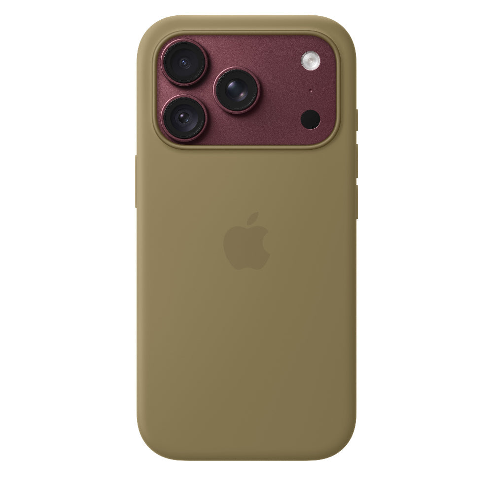 Funda_de_Silicon_con_MagSafe_para_el_iPhone_18_Pro_Color_Oliva_Imagen_posicion_2_iShop_El_Salvador