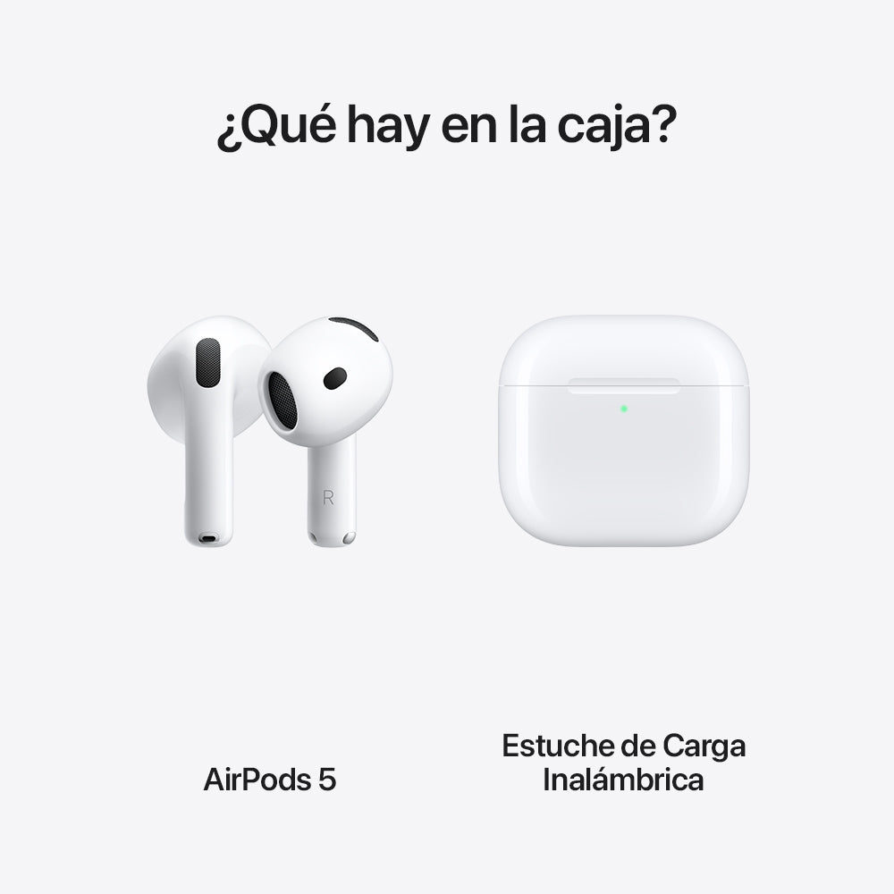 AirPods_5_con_estuche_de_carga_inalambrica_Imagen_posicion_9_iShop_El_Salvador