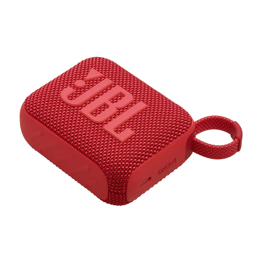 Parlante JBL Go4 Bluetooth - Rojo