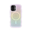 Case Kate Spade Wavy con Magsafe para iPhone 16 - Opal Iridescent