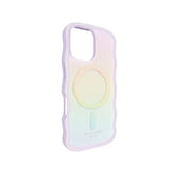 Case Kate Spade Wavy con Magsafe para iPhone 16 - Opal Iridescent