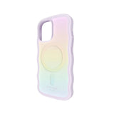 Case Kate Spade Wavy con Magsafe para iPhone 16 - Opal Iridescent