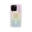 Case Kate Spade Wavy con Magsafe para iPhone 16 Pro - Opal Iridescent