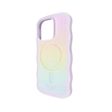 Case Kate Spade Wavy con Magsafe para iPhone 16 Pro - Opal Iridescent