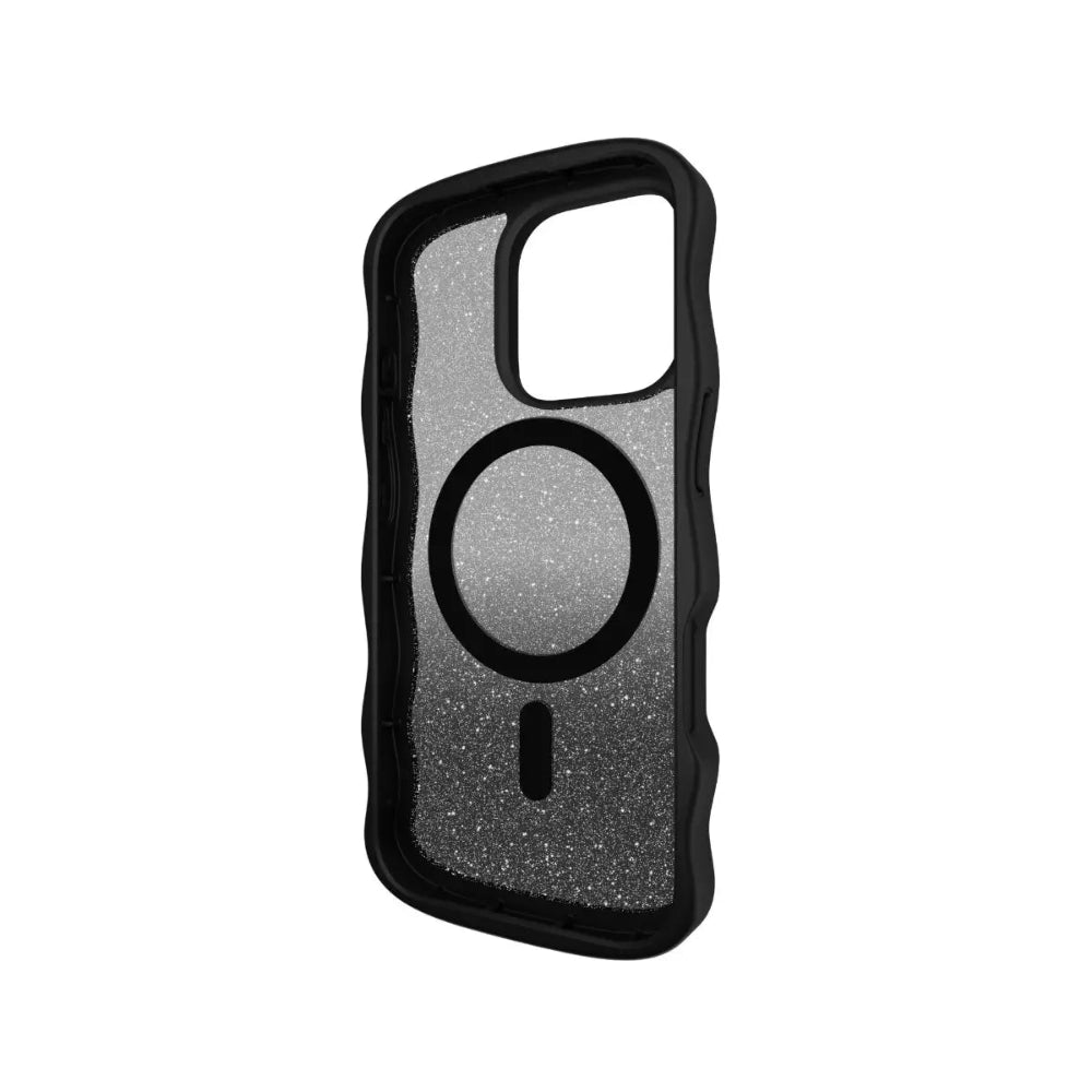 Case Kate Spade Wavy con Magsafe para iPhone 16 Pro - Nightfall