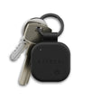 Llavero de Cuero Vegano Satechi Compatible con Find My - Negro