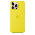 Funda de silicón con MagSafe para el iPhone 16 Pro Max - Amarillo carambola