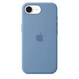 Funda de silicón para el iPhone 16e – Azul invierno