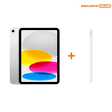 iPad 11 - 256GB - Plata + Apple Pencil (USB-C) - Blanco