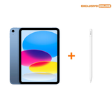 iPad 11 - 128GB - Azul + Apple Pencil (USB-C) - Blanco