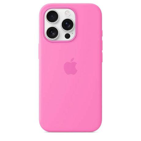 Case de Silicona Apple para iPhone 16 Pro con MagSafe - Peonía