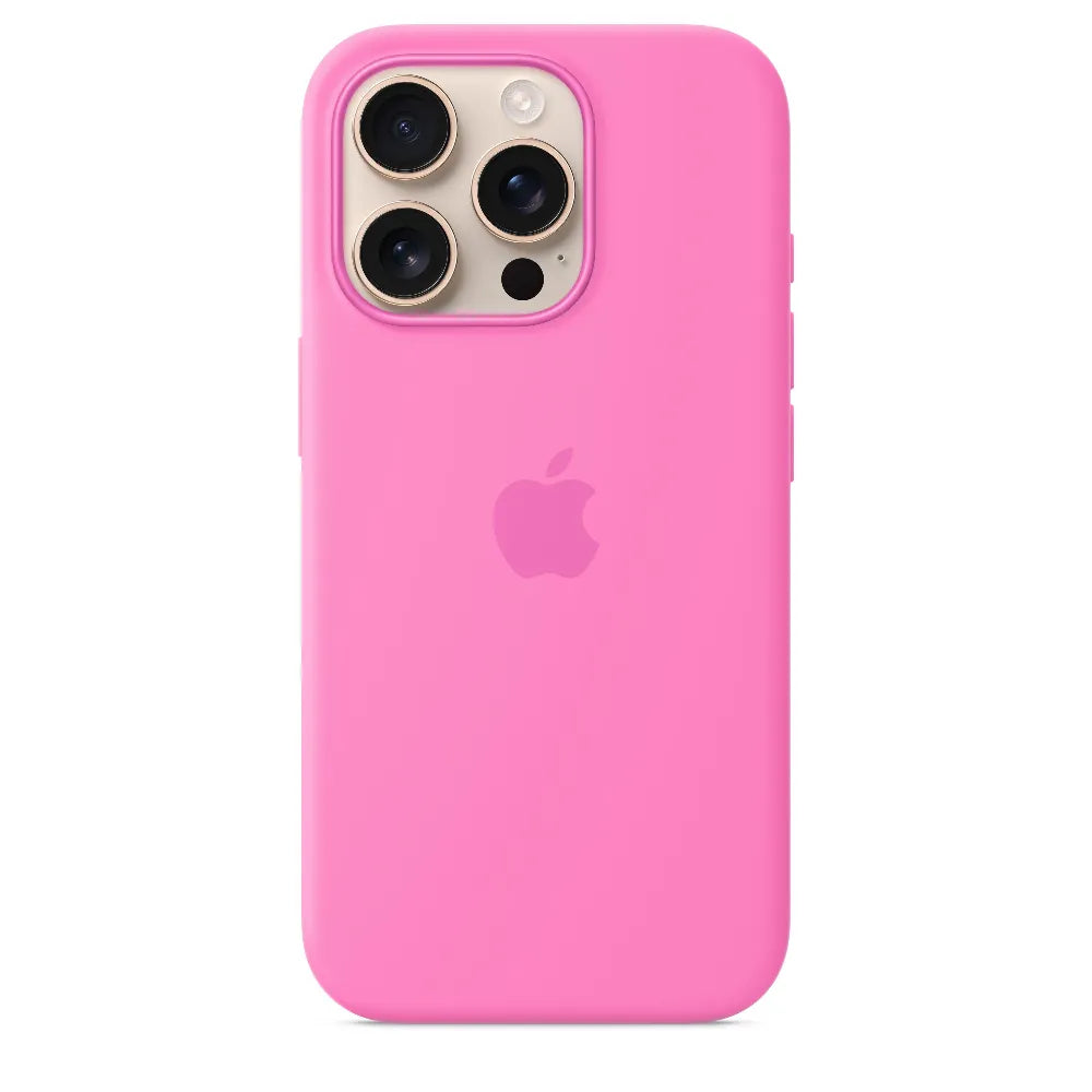 Case de Silicona Apple para iPhone 16 Pro con MagSafe - Peonía