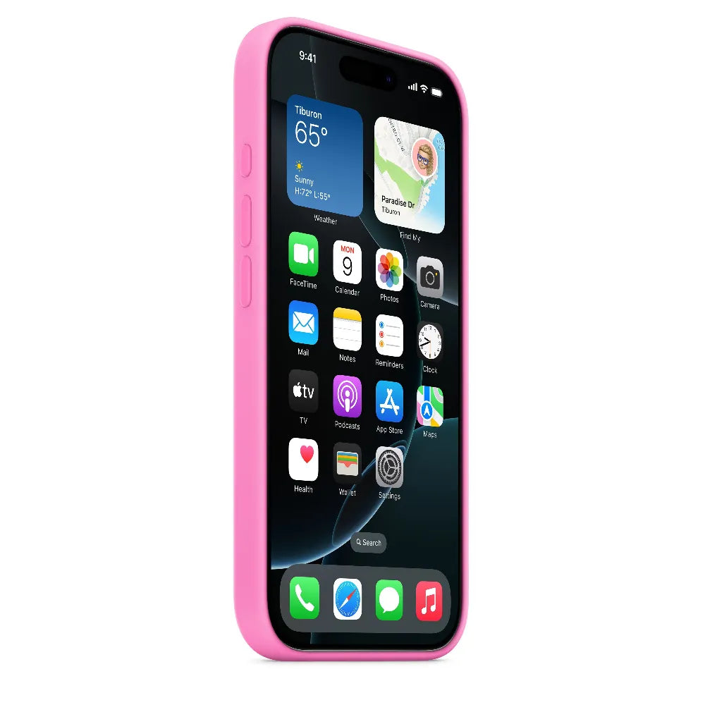 Case de Silicona Apple para iPhone 16 Pro con MagSafe - Peonía