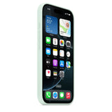 Case de Silicona Apple para iPhone 16 Pro con MagSafe - Aguamarina