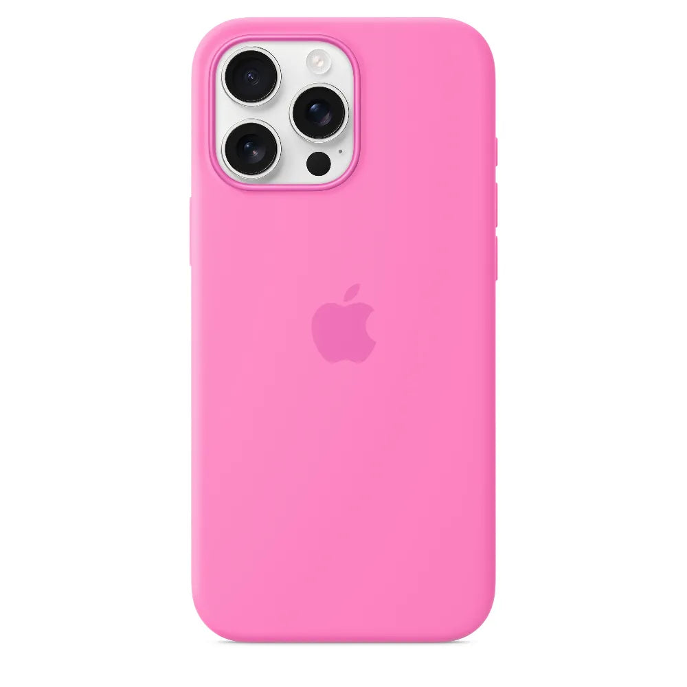 Case de Silicona Apple para iPhone 16 Pro Max con MagSafe - Peonía
