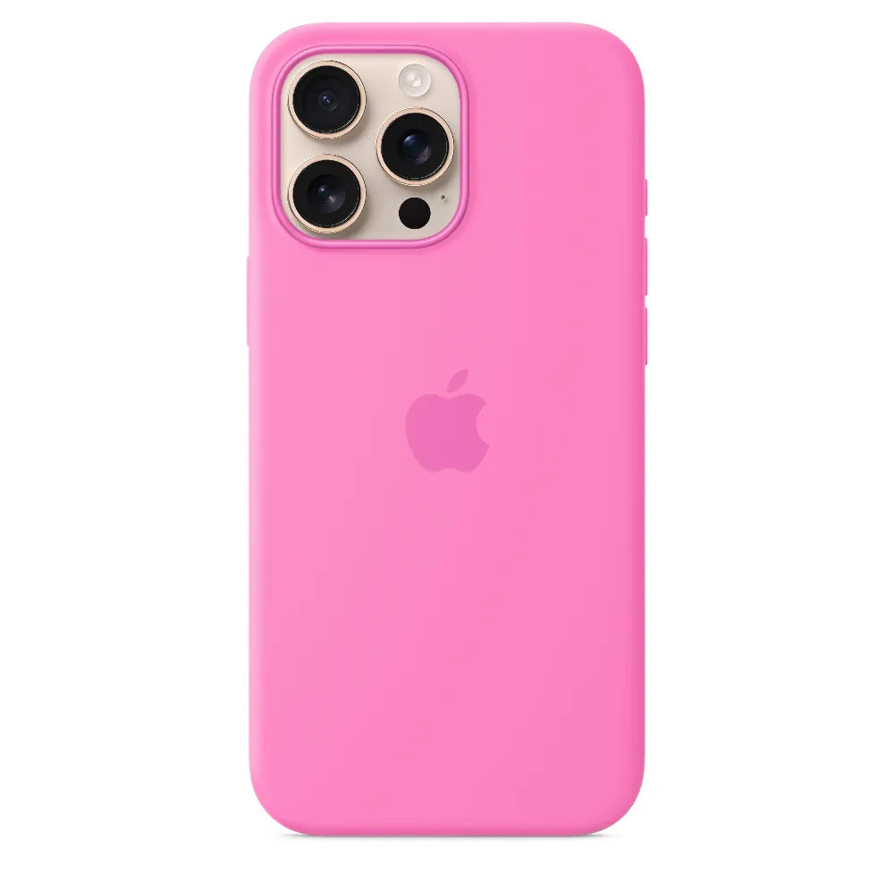 Case de Silicona Apple para iPhone 16 Pro Max con MagSafe - Peonía