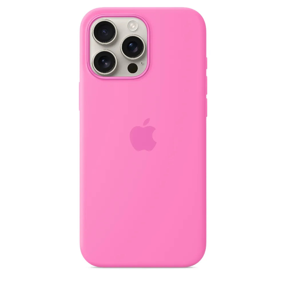 Case de Silicona Apple para iPhone 16 Pro Max con MagSafe - Peonía