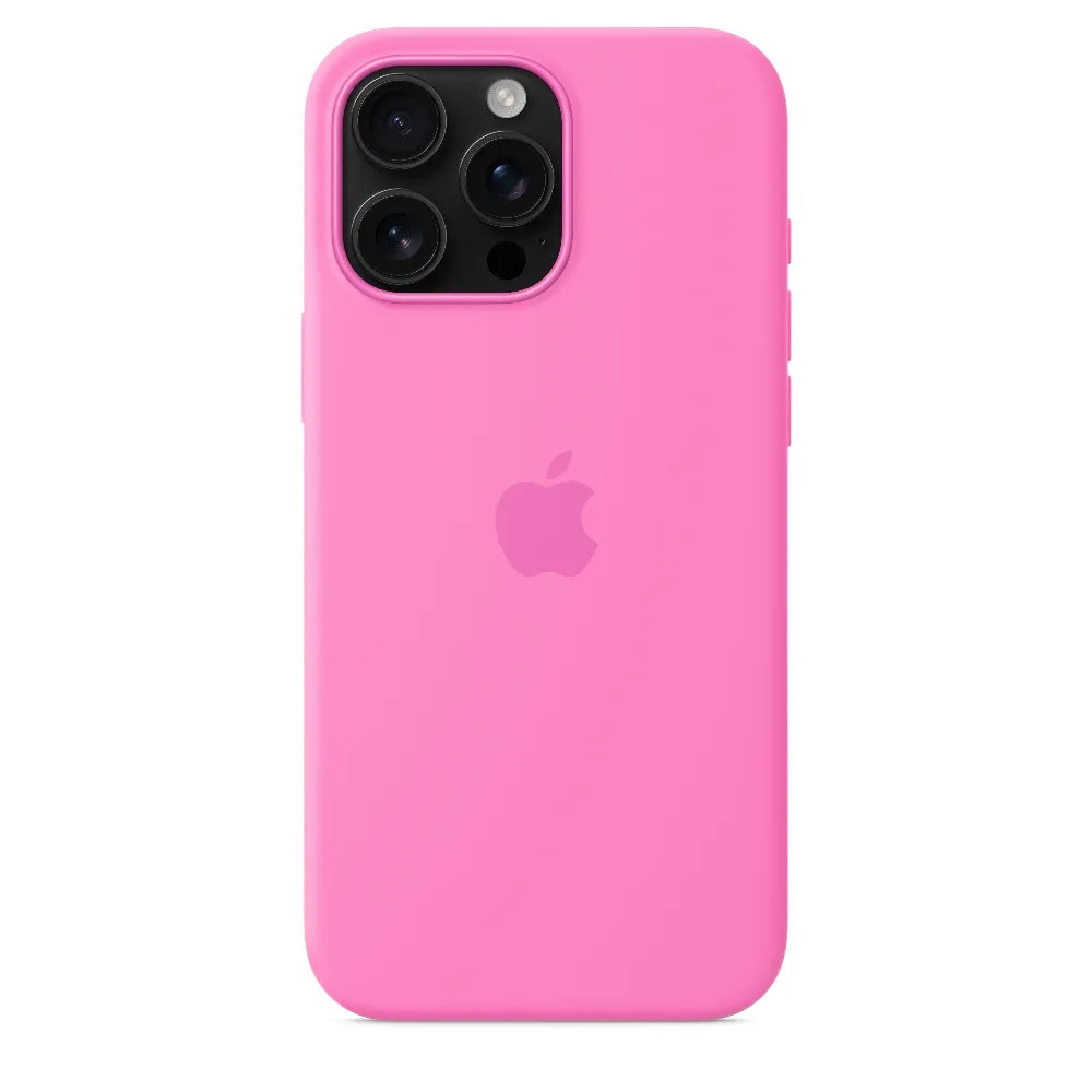 Case de Silicona Apple para iPhone 16 Pro Max con MagSafe - Peonía