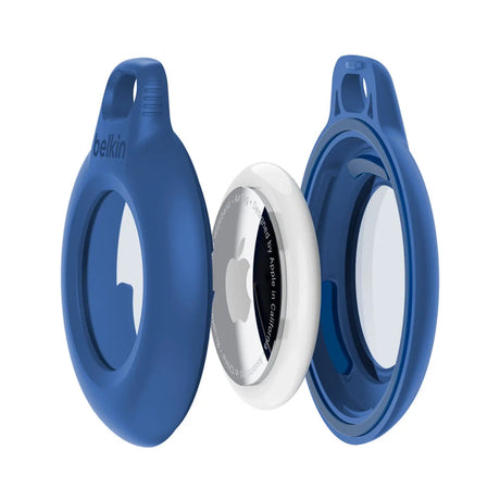Llavero Belkin impermeable para AirTag (Paquete de 2) - Azul