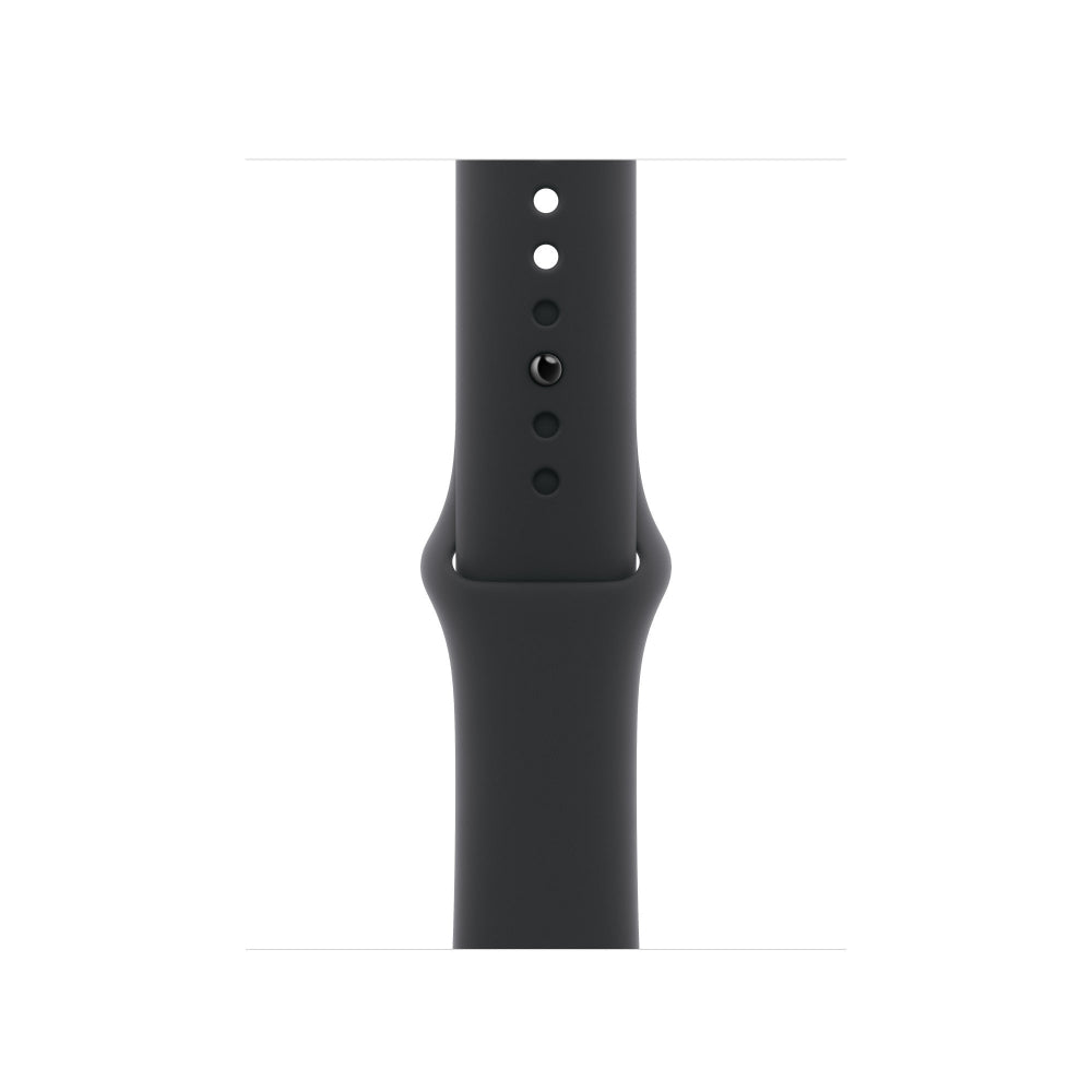 Correa deportiva negra para caja de 42 mm - S/M