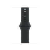 Correa deportiva negra para caja de 42 mm - S/M