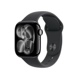 Correa deportiva negra para caja de 42 mm - S/M