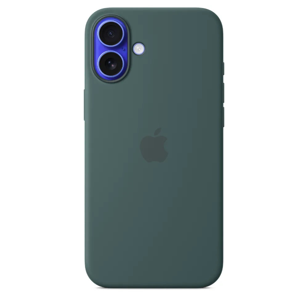 Funda de silicón con MagSafe para el iPhone 16 Plus - Verde lago